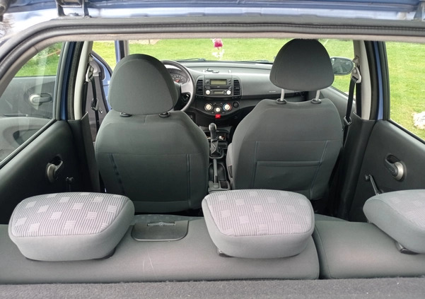 Nissan Micra cena 9500 przebieg: 136920, rok produkcji 2004 z Tarnobrzeg małe 137